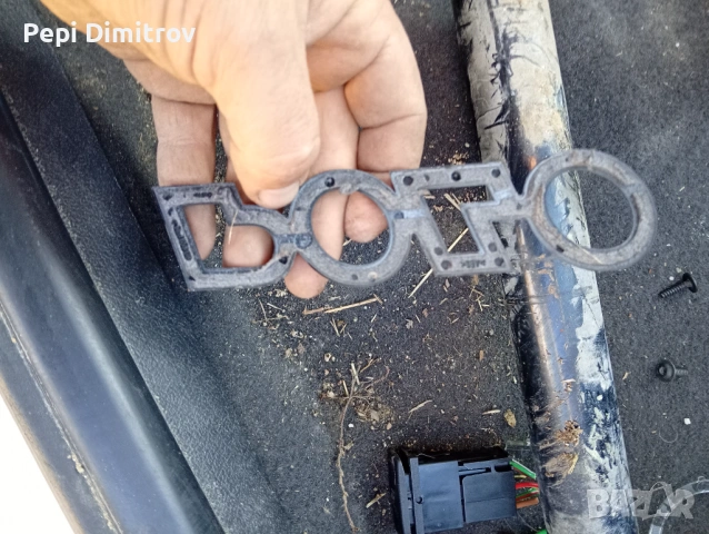 Надпис Volkswagen Polo от 1994 до 2000 | Фолцваген поло, снимка 2 - Други - 53112114