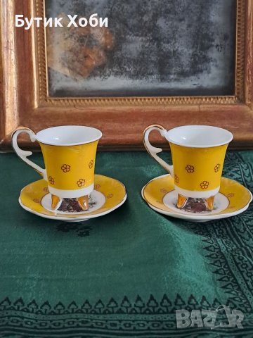 Сет за кафе ,,Лимож,,, снимка 2 - Антикварни и старинни предмети - 38885007