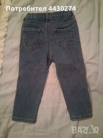 Бебешки дънки H&M, снимка 2 - Комплекти за бебе - 52587468