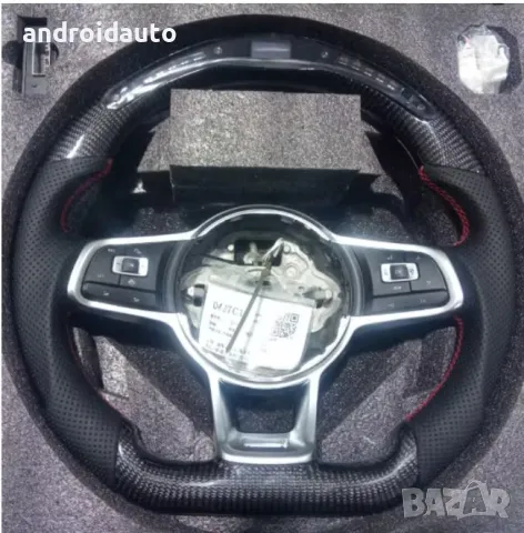 Спортен Карбонов Волан VW Golf Polo/Scirocco/Tiguan/Passat/Touran, снимка 4 - Аксесоари и консумативи - 48793104