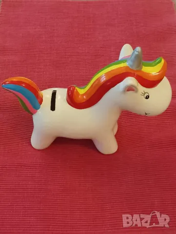 Керамична касичка Еднорог. 