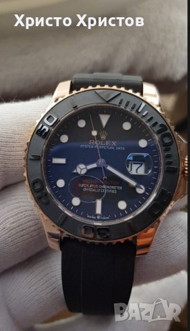 Мъжки луксозен часовник Rolex Yacht-Master 126655, снимка 5 - Мъжки - 37182257