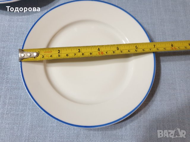 Порцеланови български  чинии- 6 броя, снимка 4 - Чинии - 35156147
