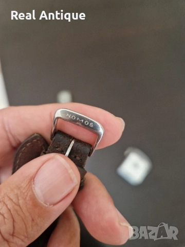 Рядък антикварен колекционерски немски ръчен часовник Nomos- Glashutte , снимка 9 - Мъжки - 51617241