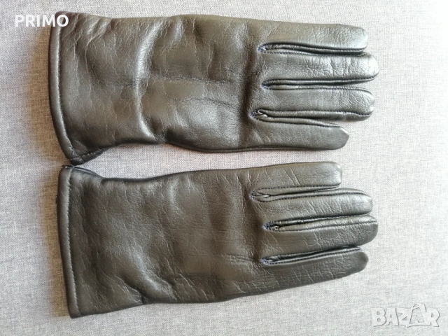 Ръкавици от естествена кожа, 8 1/2, унисекс, снимка 4 - Ръкавици - 52827079