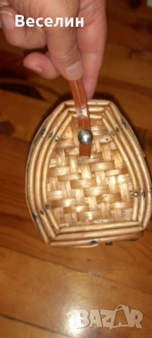 Плетена чанта естествен ратан ШОК ЦЕНА , снимка 8 - Чанти - 51287399