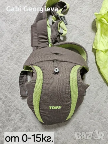 Бебешка детска ергономична раница 0+, снимка 5 - Кенгура и ранички - 50164202