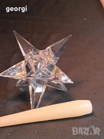 стъклен свещник Rosenthal 29/2, снимка 6 - Декорация за дома - 52078948