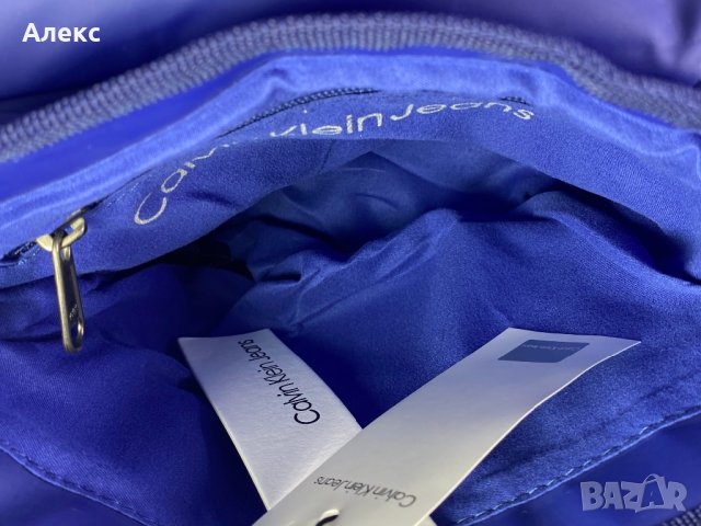 Calvin Klein Blue мъжка чанта промазка, снимка 5 - Чанти - 32618851