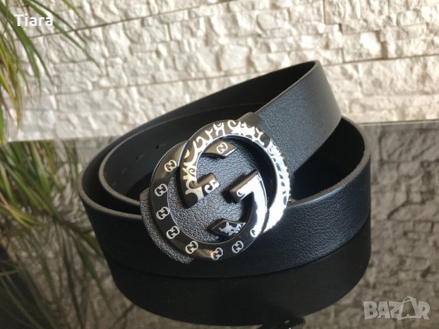 GUCCI - Колан от естествена кожа - унисекс, снимка 5 - Колани - 32396260
