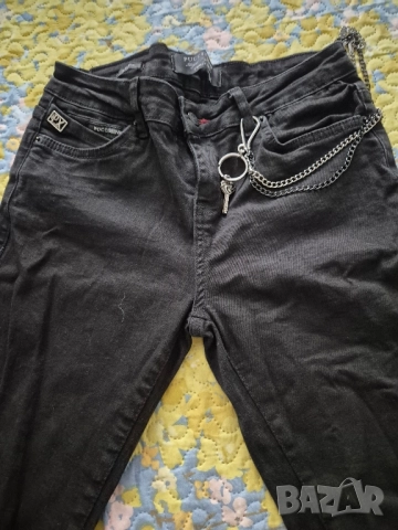 черни дънки, снимка 2 - Дънки - 51868081