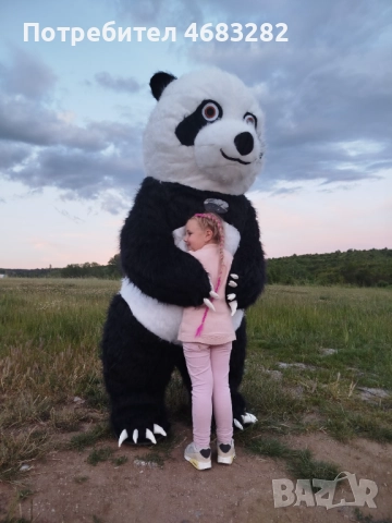 Голяма пухкава панда за Коледа, снимка 5 - Други - 52812281