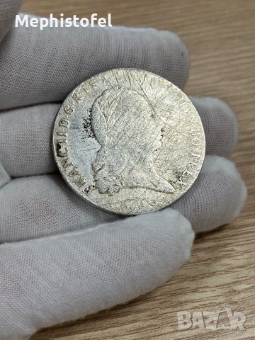 1 кроненталер 1796 г, Австрийска Нидерландия - сребърна монета, снимка 7 - Нумизматика и бонистика - 43474167