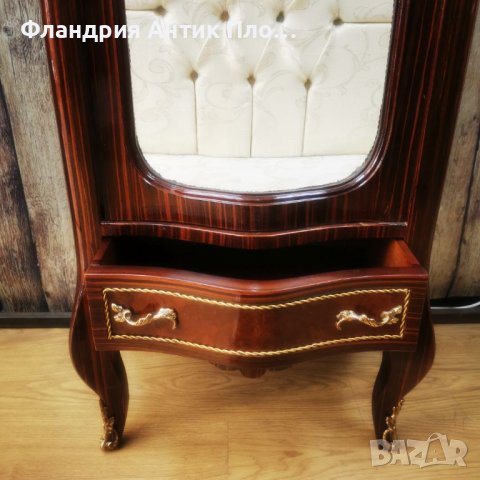 Салонна витрина в стил Louis XV , снимка 5 - Секции и витрини - 38125281