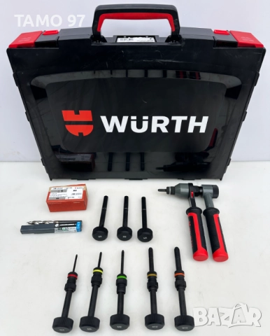 Wurth HES 412 - Тресчотна нитачка за нит-гайки 4-12mm