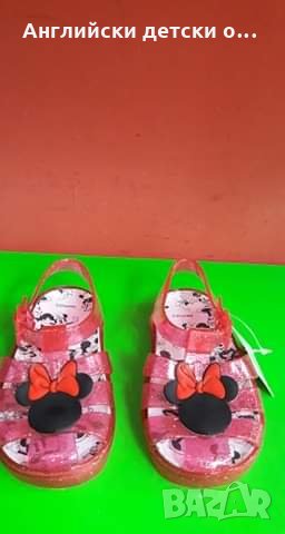 Английски детски сандали-силиконовиMINI MOUSE, снимка 6 - Детски сандали и чехли - 33166065