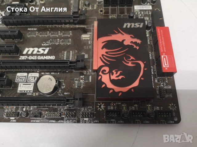 Дънна платка - MSI Z87-G45 GAMING, снимка 3 - Дънни платки - 52144765