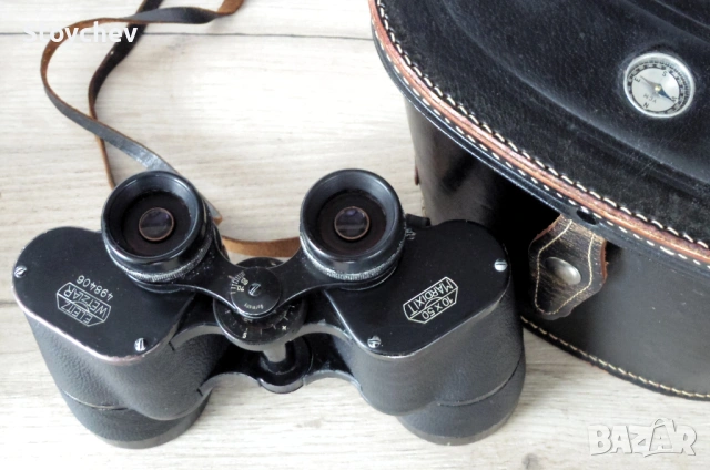 Върхов клас бинокъл E. Leitz Wetzlar Mardixit 10x50, снимка 2 - Други ценни предмети - 50549223