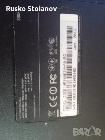 Samsung NP300e5v, снимка 6 - Лаптопи за дома - 51808206