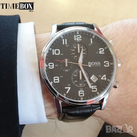 Hugo Boss 1512448 Aeroliner Chronograph. Нов мъжки часовник, снимка 2 - Мъжки - 38807680