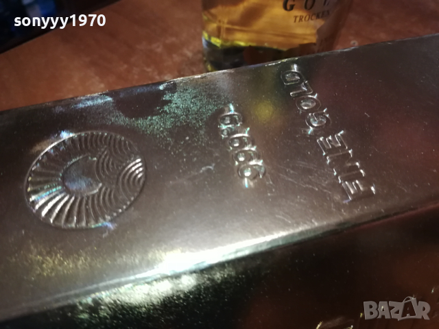 GOLD-КОЛЕКЦИОНЕРСКО ПРАЗНО ШИШЕ ОТ ШАМПАНСКО И КУТИЯ 2003241634, снимка 6 - Колекции - 44861910