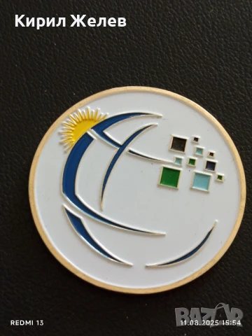 ПЛАКЕТ 100г. KBR ГОРДА ИСТОРИЯ СВЕТЛО БЪДЕЩЕ рядък 31426, снимка 4 - Антикварни и старинни предмети - 51329149