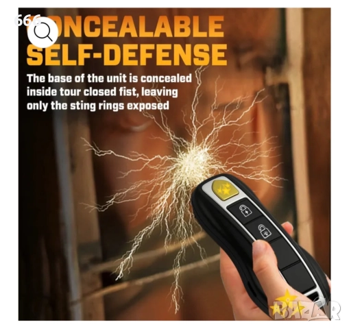 Автомобилен ключ с електрошок и фенерче , снимка 2 - Друга електроника - 52699177