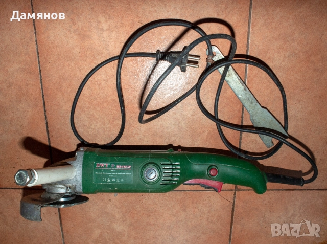 Ъглошлайф германски - DWT / WS-115 LV, снимка 2 - Ъглошлайфи - 52823536