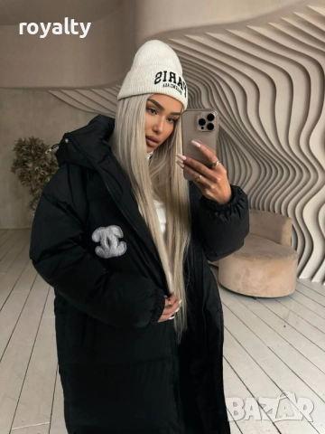 Ch🅰️nel Зимно Черно Дамско Яке 