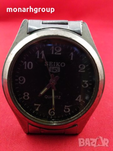 Часовник Seiko 5 /Липсва копче/, снимка 2 - Мъжки - 26533421