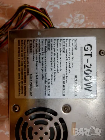 XT компютърно захранване GT-200W/power supply/PSU , снимка 2 - Захранвания и кутии - 49557265