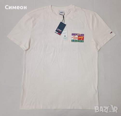 Tommy Jeans T-Shirt оригинална тениска XL памучна фланелка, снимка 1 - Тениски - 43501552