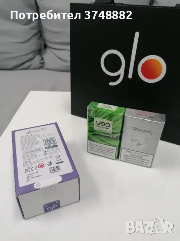 GLO hyper air Лилав цвят + 2 кутии, снимка 2 - Електронни цигари - 47778578