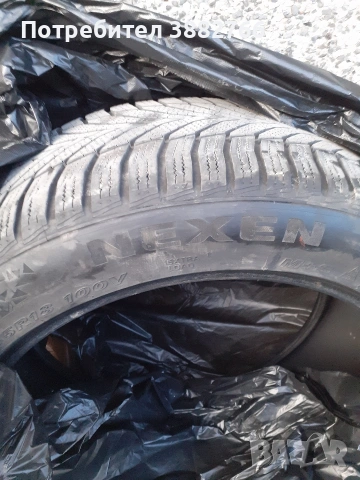 Оригинални джанти 5х112 18цола 8J ет.26 с зимни гуми NEXEN 245 45 18, снимка 8 - Гуми и джанти - 53503091