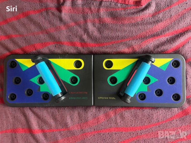 Многофункционална дъска за лицеви опори, снимка 2 - Фитнес уреди - 53315501