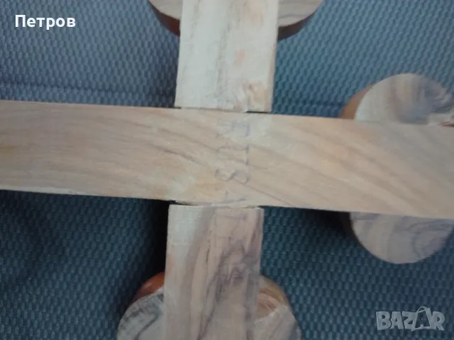 кръст от божи гроб осветен там 18 см, снимка 2 - Колиета, медальони, синджири - 49242142