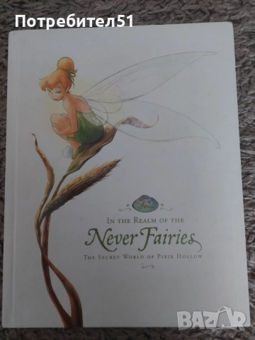 Книга за феи In the Realm of the Never Fairies