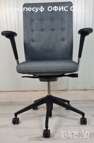 Офис ергономичен въртящ стол Vitra ID Trim внос от Германия , снимка 7 - Столове - 43534093