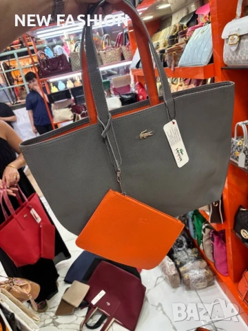 Дамски Кожени Чанти ✨ Lacoste , снимка 6 - Чанти - 50756512