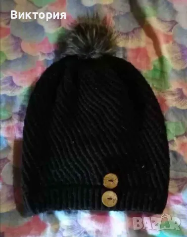 Зимни нови шапки🌨️, снимка 2 - Шапки - 47511817
