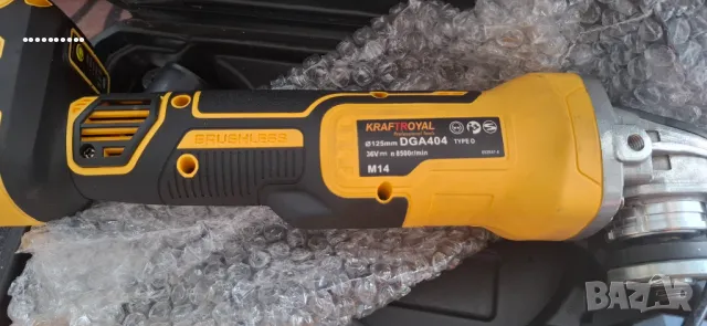 Ъглошлайф 36V 8ah, снимка 6 - Куфари с инструменти - 50149316