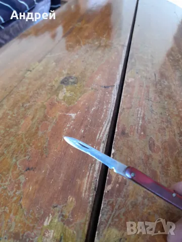 Стар джобен нож,ножче,ножка #115, снимка 6 - Други ценни предмети - 50428872