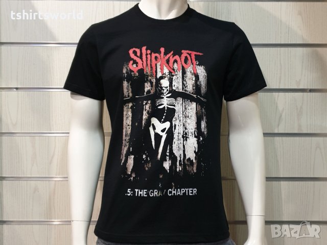 Нова мъжка тениска с дигитален печат на музикалната група SLIPKNOT - The Gray Chapter, снимка 9 - Тениски - 35347840