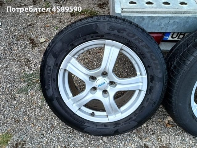 Алуминиеви джанти ALUTEC 18цола 5x112+ ЗИМНИ ГУМИ Pirelli 225/55/18 за Mercedes/Vw/Skoda/Seat/Audi, снимка 8 - Гуми и джанти - 51808208