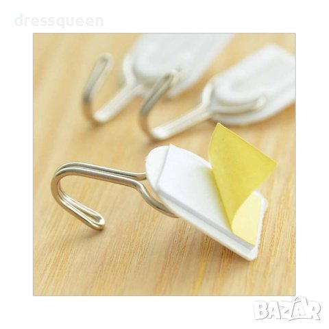 1772 Сет от 6 самозалепящи се малки закачалки за леки кухненски аксесоари, снимка 8 - Други стоки за дома - 44013882