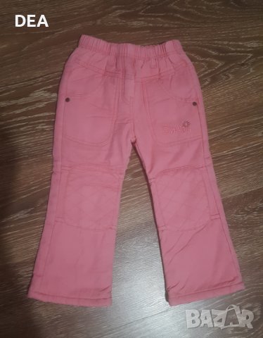 Розов дебел панталон 98см-5лв.НАМАЛЕНИЕ, снимка 1 - Детски панталони и дънки - 38329147