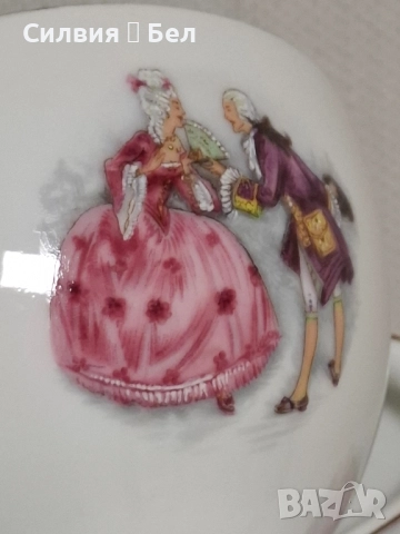 Винтидж комплект за двама , снимка 10 - Чаши - 51895931