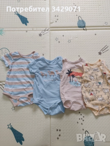 Лот бодита къс ръкав и потник размер 80, снимка 2 - Бодита за бебе - 51919527