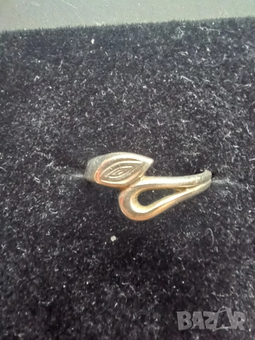 Сребърен пръстен, снимка 2 - Пръстени - 52354529