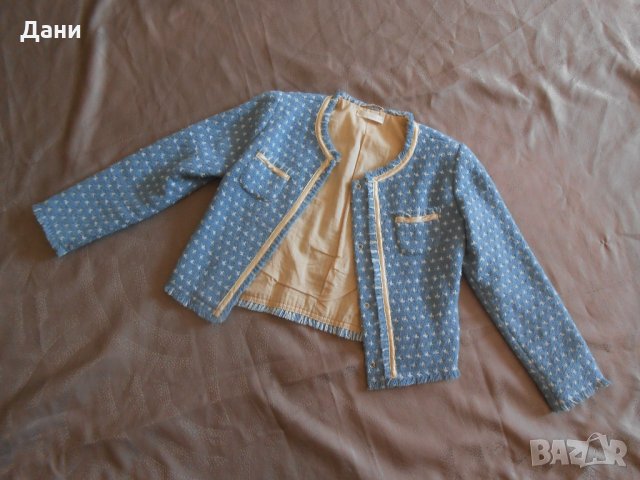 Детско сако на фирма  Ceremony  by wojcik 128 см , снимка 3 - Детски якета и елеци - 26840943